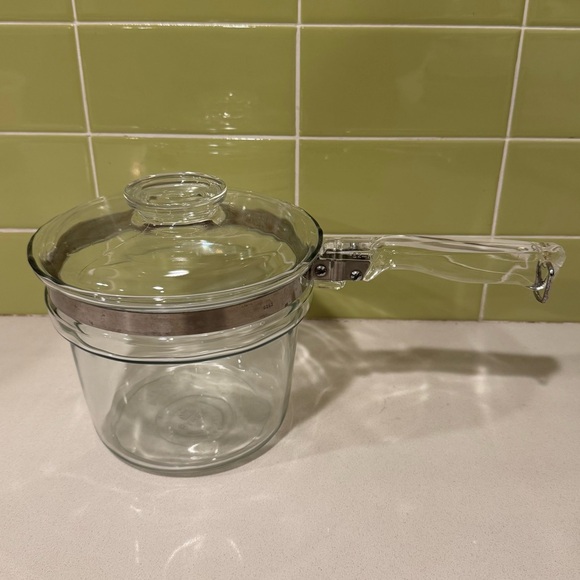 Pyrex Flameware 1 1/2 Quart Double Boiler - Upper Insert Only - Picture 1 of 6